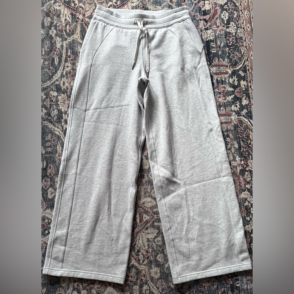 Scuba Mid Rise Wide Leg Pant